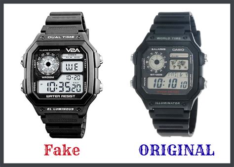 casio fake watch|casio watch authenticity.